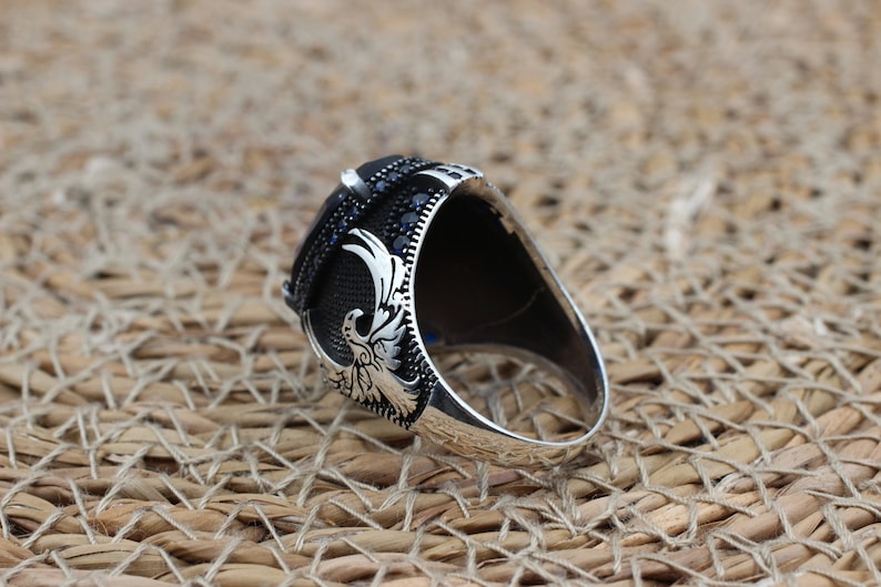 Sapphire Ring Silver-Predator