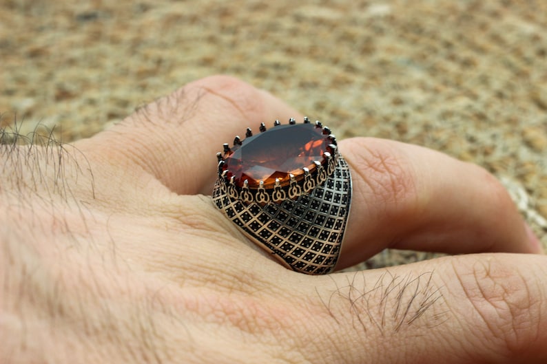 Alexandrite Silver ring Commander