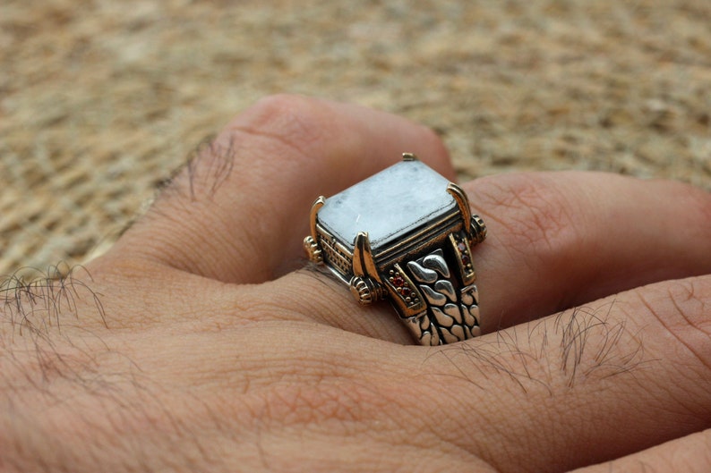 Tourmaline Ring Silver-Mystic Woods