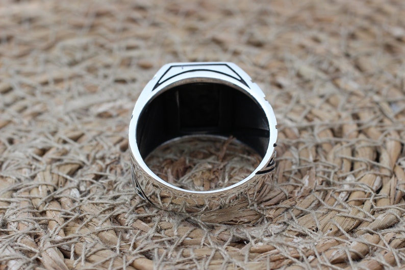 Onyx Silver ring-Standard