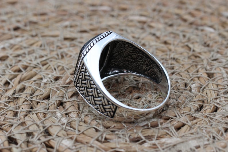 Onyx Silver ring-Ottoman