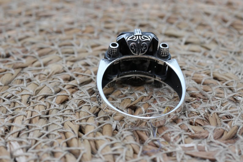 Onyx Silver ring-Turkish