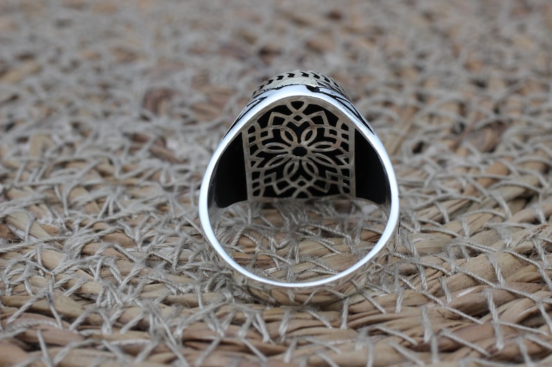 Turquoise Silver ring Yemani