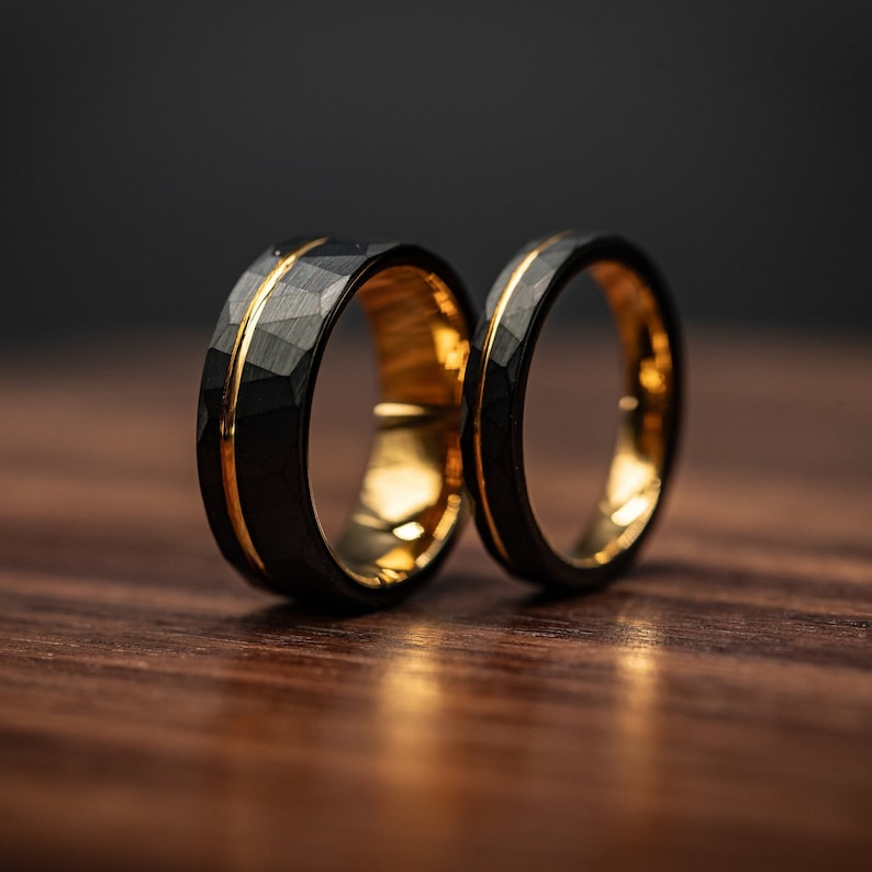 Soulmates Yellow Gold Couple Rings